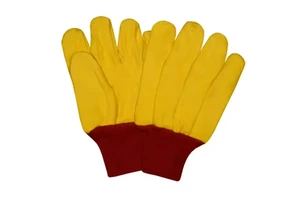 Wholesale Heavy Weigh Comfortable Hand Construction Safety Work Yellow Hand Protective Gloves Work Gloves