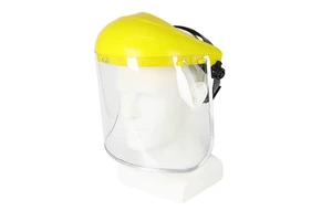 Splash Proof Full Face Protective Shield Adjustable Head Mounted Transparent Industrial Safety Face Mask