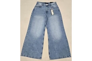 Women's Denim Jean Pants Casual Loose-Fitting Denim Palazzo High Quality Breathable Cotton Customized