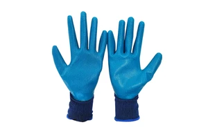 OEM ODM Wholesale Price Non-slip Customizable Color Latex Coated Industrial Hand Protective Work Safety Gloves Construction