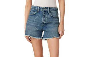 Women Jeans Shorts Summer Custom Made Casual Jeans Shorts For Women 2025 Whole Sale Rate Good Quality