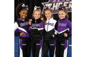 Custom Cheer Warm Up Set Cheer Tracksuit Jacket & Pants Dance Warm Up Suits Training Cheerleading Uniform