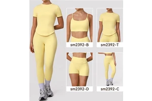High Quality Gym Fitness Sets Workout Outfits Stretchy Women Fitness Clothes Yoga Set