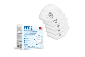 FFP2 Foldable Mask | High BFE 94% Respiratory Protection | Comfortable Earloop Safety Mask