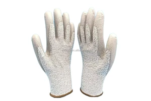 Pu Coated Safety Work Cut Resistant Gloves Level 5 Cut-resistant Gloves
