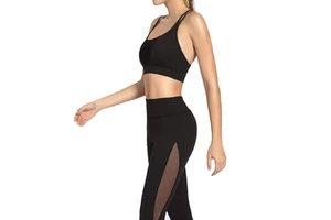 Gym Fitness Yoga Sports Bras Seamless Shockproof Tight Yoga Bra for Women