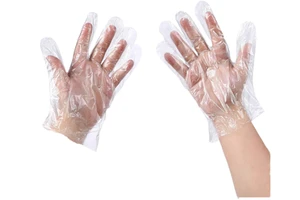 Disposable Lightweight Polyethylene Waterproof Gloves Cooking Food Prep Clear Food Service Safe Kitchen Handling Household