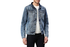 New Fashionable Best Selling Customized High Quality Slim Fit Windproof OEM Washed 100% Cotton Vintage Front Jeans Jacket for