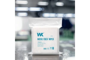 1000 Class Double Knit 100% Polyester Low-Particulate Disposable Cleanroom Wipes Safety Lab Electronics Clean Room Wiper