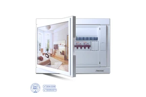 New Picture Home Electric Box With MCB & RCCB Electric Power Distribution Equipment With Clear Cover Easy-to-Use Consumer Units