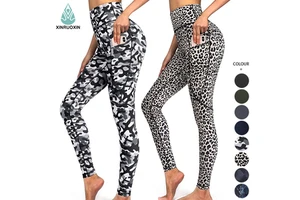 Best Sellers High Waist Leggings With Pockets Plus Size Workout Gym Fitness Leggings Plus Size Yoga Pants
