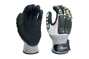 General Purpose Anti-Slip Anti-Cut Firefighter Work Anti-Scratch Safety Gloves Stretched Protective Gear for Hands Arms