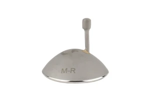 High Quality Custom logo and Sizes Stainless Steel Laser Eye Shield with Handle\Eye Protection Shields