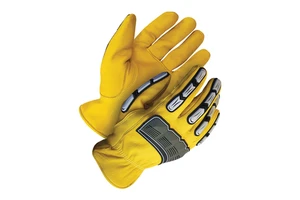 Prisafety Heavy Duty Mechanic Gloves Magnetic Work TPR Protector Oil Gas Safety Impact Fire Proof Anti-Slip Premium Quality for