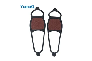 YumuQ Anti-slip Climbing Ice Teeth Shoe Cover Spiked Grips Gauze Crampons For Outdoor Hiking Boots Men