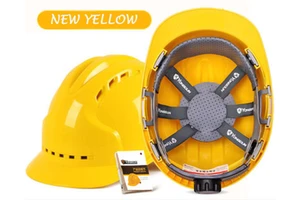 USA Direct Custom Industrial Safety Protection Safety Halmet CE EN397 Approved HDPE/ABS Material Circle Type Slotted