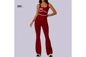 Women's Sexy Sports Fitness Jumpsuit Sportswear Custom Gym Clothes One Piece Workout Sports GYM Fitness Jumpsuits