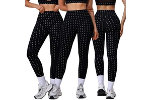 Women's Yoga Pants Exercise and Running Waist-shaping Design Hip-enhancing Feature