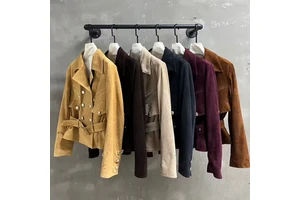Jxwatcher Factory Long Sleeves Custom Soft Genuine Suede Sheepskin Jacket Women Fall Spring Cropped Leather Jackets For Ladies