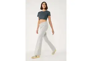 Washed Comfort Heavy Cotton Yoga Pants for Outdoor Activities