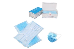 Hot Sale 3ply Disposable Protective Dustproof Adult Face Mask for Safety