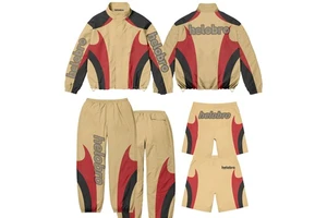 Hot-selling Custom Nylon Poly Windbreaker Tracksuit Zip Up Hoodie Sweatsuit Sweat Pants Sports Shorts Tracksuits For Men Women