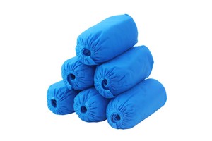 Disposable Anti-Slip Breathable Shoe Covers Non-Woven Design for Personal Safety Protective Shoe Covers