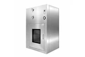 Stainless Steel Laminar Airflow Pass Box Cleanroom Transfer Window with UV Light and HEPA Filtration
