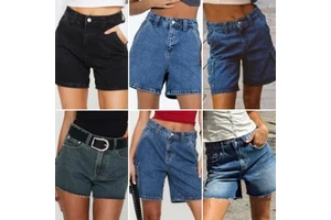 Low Price Inventory Clearance Women's Denim Shorts Fashionable and Casual Slim Fit Summer Shorts Jeans Randomly Shipped