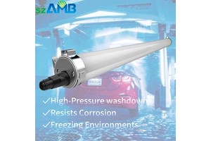 IP69K Corrosion Proof Dali/Triac/0-10V Dimmable Linkable Professional Lighting LED Tri-proof Lighting