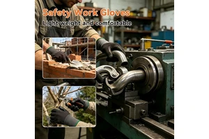 A4 Level HPPE Polyethylene Factory Producer Lightweight Gloves Anti-Slip Elastic Cuff High CPR Safety Work Gloves