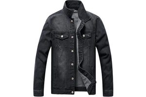 New Style Denim Jeans Jacket for Men Clothes Custom logo Cotton Denim Jean Jacket Stylish for Men