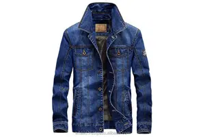 Denim Jacket Men's Slim Fit New Style Teens Boys Denim Jeans Jackets and Coats With Best Quality Material
