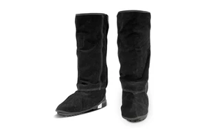 Best Performance Cowhide Split Leather Welding Shoe Cover Abrasion Resistant Firefighting Boot Covers Safety Clothing Gaiters CE