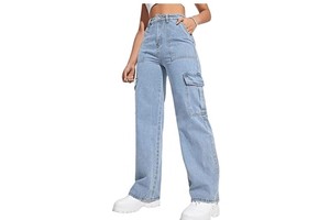 2026 High Waist Plus Size Women's Women Jeans Pant Best Quality New Style Women Jeans Denim Stretch Slim Fit Flared Trousers