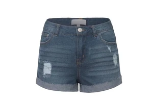 Women's Cotton Denim Shorts Ripped Pockets Casual Jeans Shorts Summer Trendy Streetwear Denim shorts