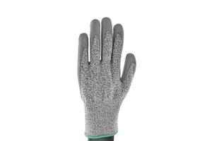 Wholesale Industrial Anti-cutting HPPE Level 5 Cut Resistant Nitrile Coated Tear Puncture Resistant Safety Hand Labor Gloves 12