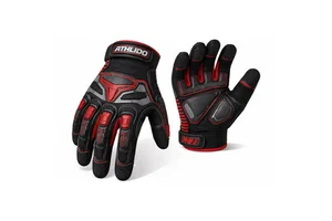 Impact Resistant Safety Gloves Anti-Vibration Heavy Duty Work Gloves Protection Industrial Mechanic Construction General Purpose
