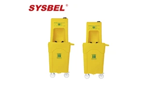 SYSBEL High Quality Yellow Emergency Eyewash Station Portable Emergency Eye Wash Station
