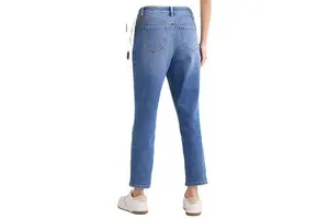 2026 Custom Casual Fashion Women's Denim-Jeans Breathable Pants Cargo Boyfriend-Wide Leg Trousers For Ladies