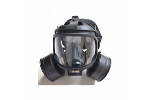 Single Filter Double Filter Silicone Protective Gas Mask