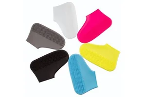 Non-Slip Silicone Shoe Cover Rain Boots Sleeve Waterproof Shoes Protectors With Mold Processing Safety Covers