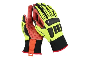 Size XL Anti-Smash Fireproof Anti-Puncture Safety Gloves for Rescue Petroleum Coal Mining Mechanical Equipment Maintenance