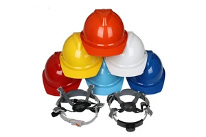 HDPE ABS Full Brim Hard Hats Wide Brim Safety Helmet Hydro Dipped Hard Hats