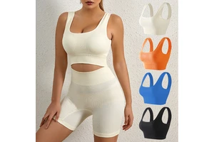 Women's Sports Bras: Wire-Free, Shock-Absorbing Running and Yoga Bras; Lightweight Fitness Tops; Back-Enhancing Bras