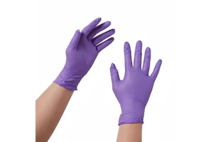 Nitrile Gloves Box of 100Pcs Powder Free Pure Black Bule White Pink Kitchen Tattoo Lab Garden Dental Nitrile Gloves