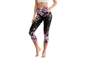 Women's Fashionable Seamless Knit Stripe Moisture Wicking Gym Pants Comfortable Breathable Leggings