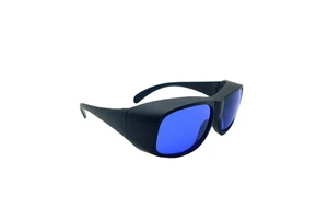 FUZHAN 585 - 595nm OD 4+ Laser Protective Goggles 18% TR90 Absorption Laser Glasses for Dye / Yellow Laser Safety Glasses