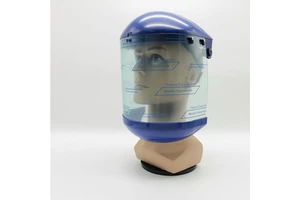 Safety Face Mask with Chin Guard Cover, Impact and Splash-proof Helmet-style Mask