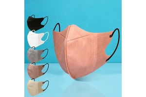 3D Face Mask Disposable 3Ply Protective Facemask Covering 3d Masks Respirator Breathable Folding